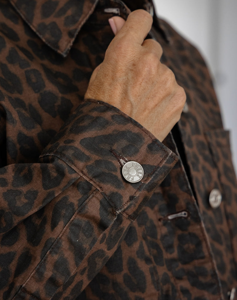 Sloane Shacket - Leopard