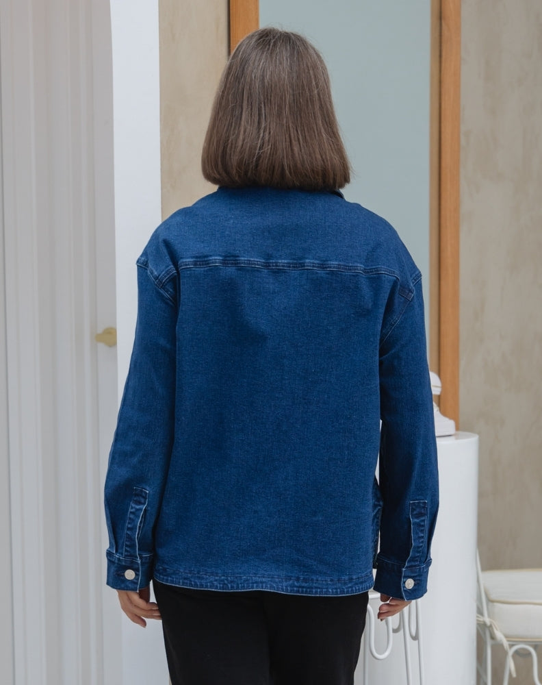 Sophia Denim Shacket