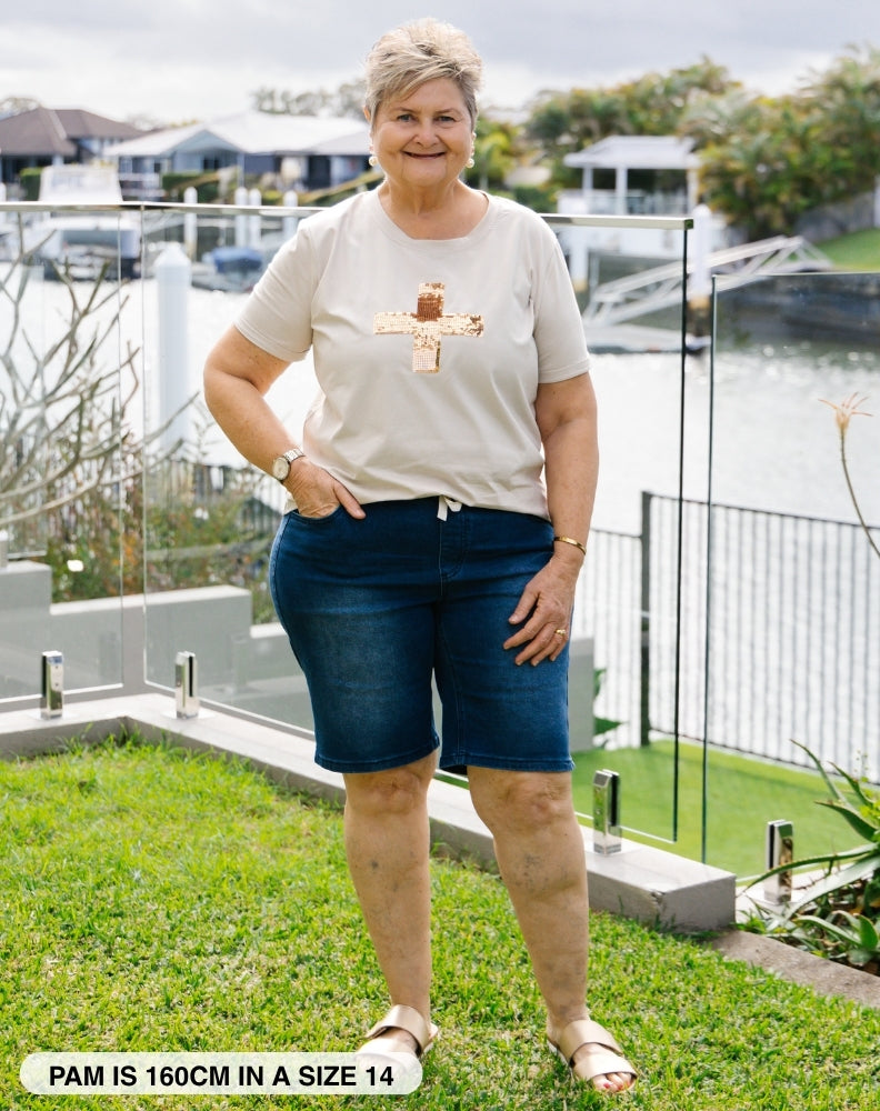 Bermuda Shorts - Denim
