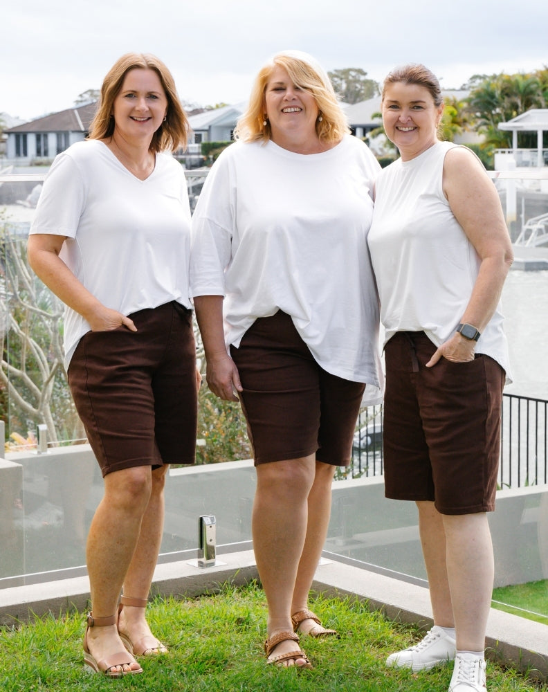 Bermuda Shorts - Chocolate