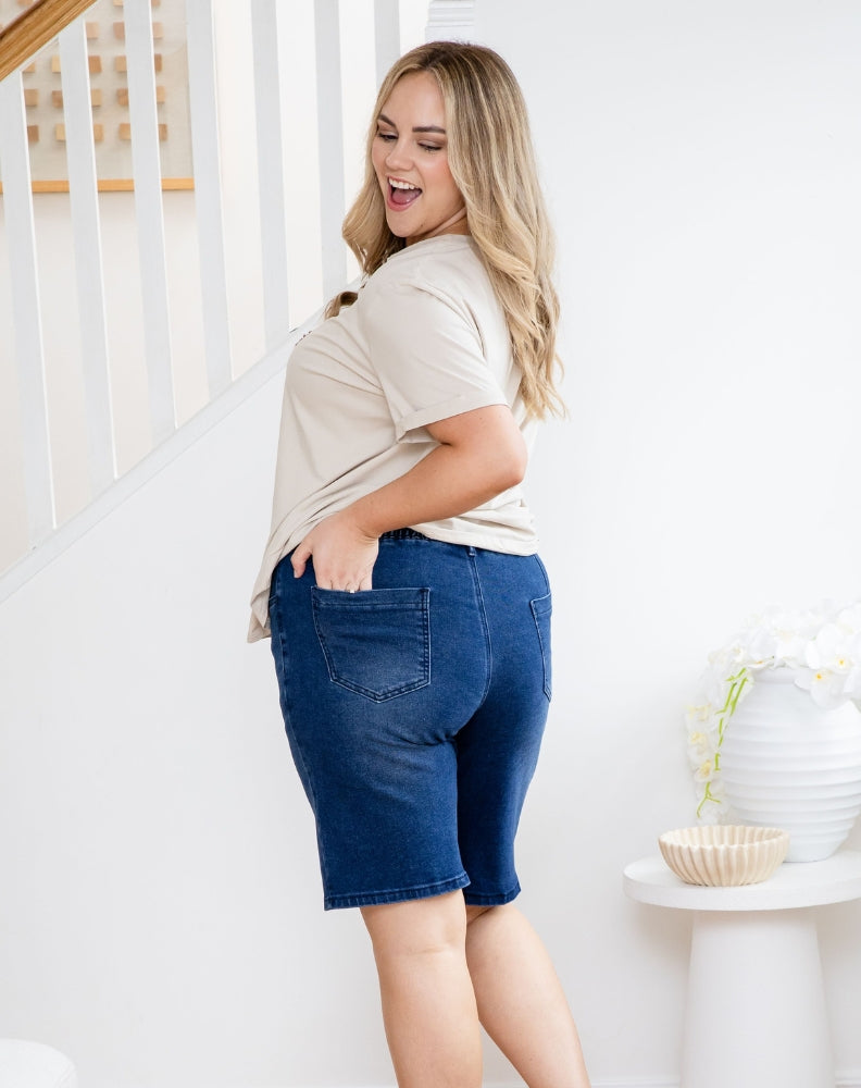 Bermuda Shorts - Denim
