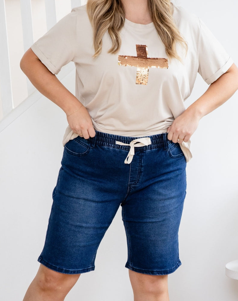 Bermuda Shorts - Denim