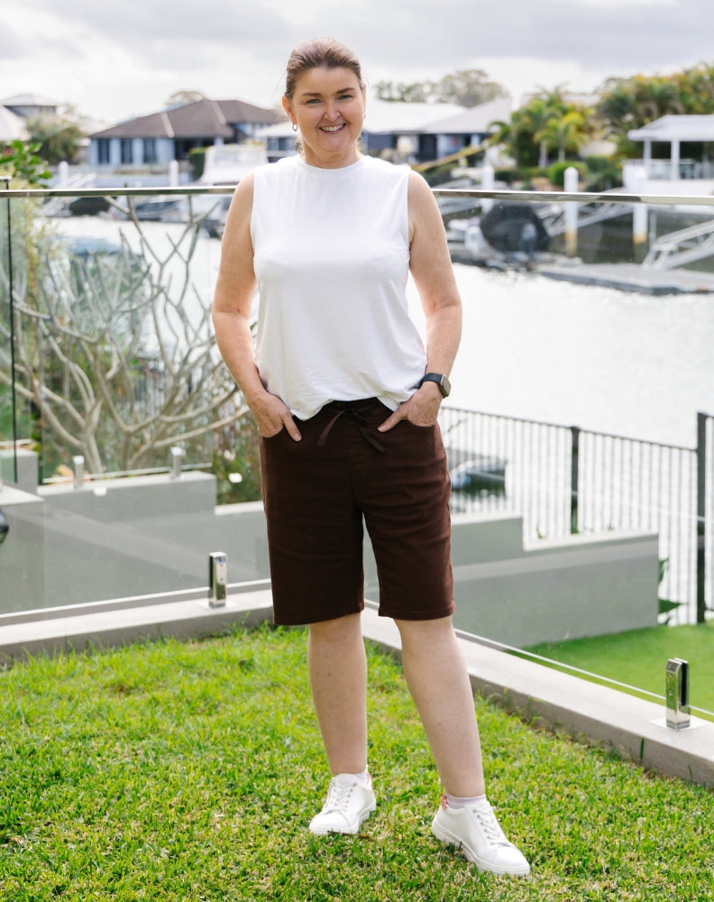 Bermuda Shorts - Chocolate