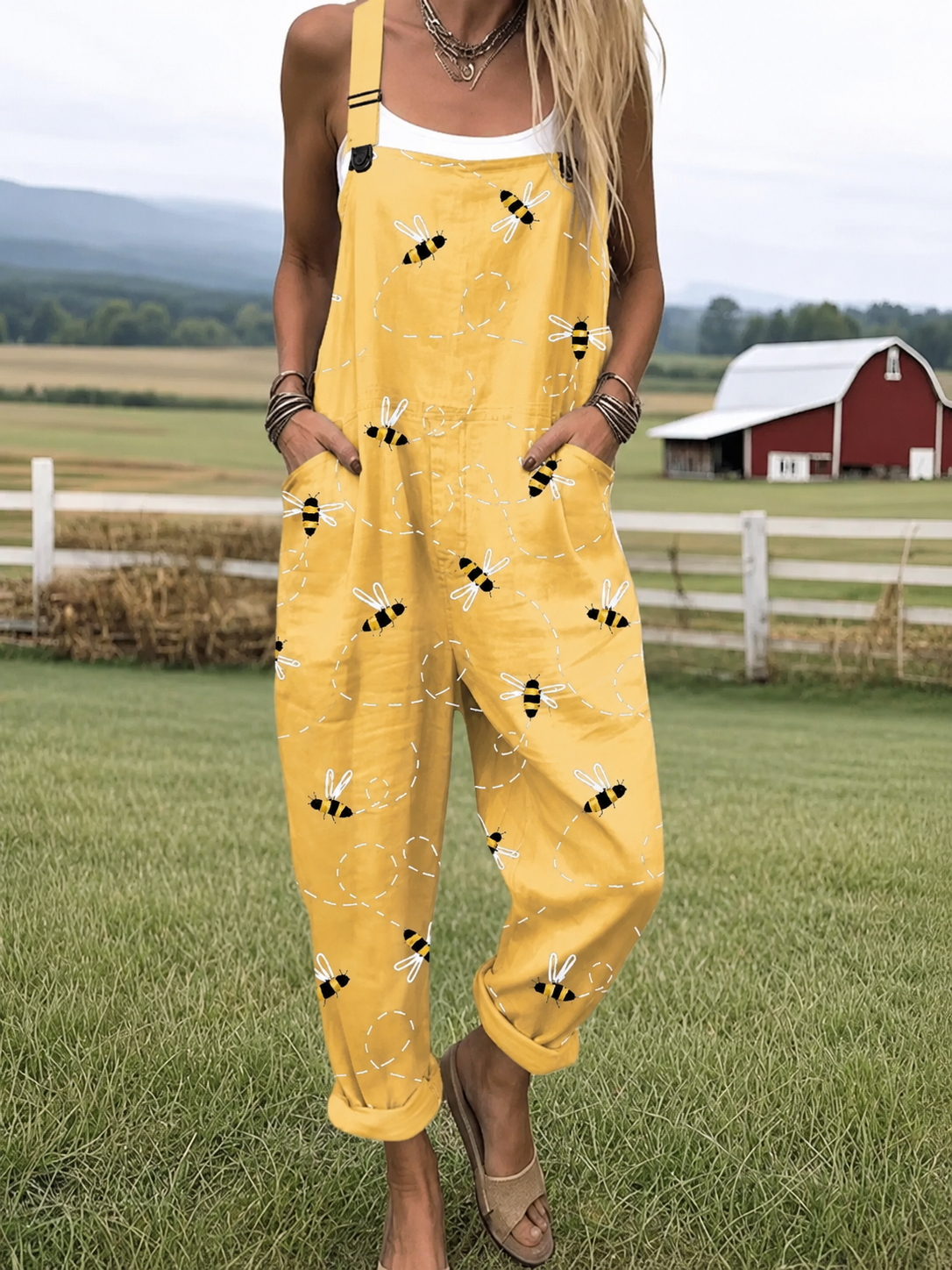 Honey - Honeybee Meadow Jumpsuit