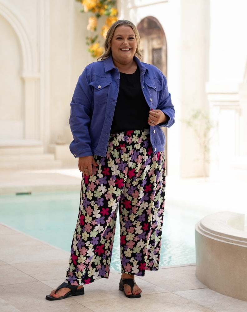 Frankie Jacket With Pockets - Violet