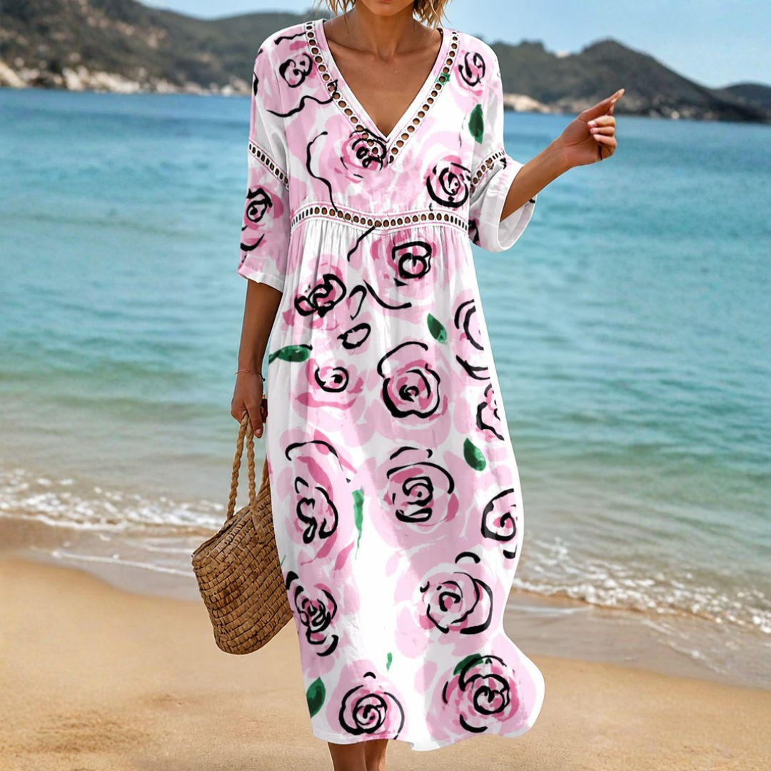 Bianca - Flowing Midi Dress