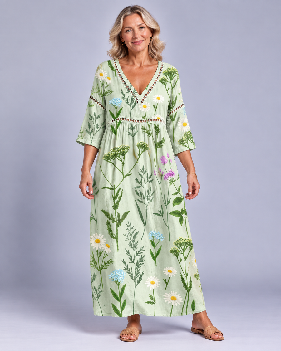 Evie - Versatile Flowing Midi Dress