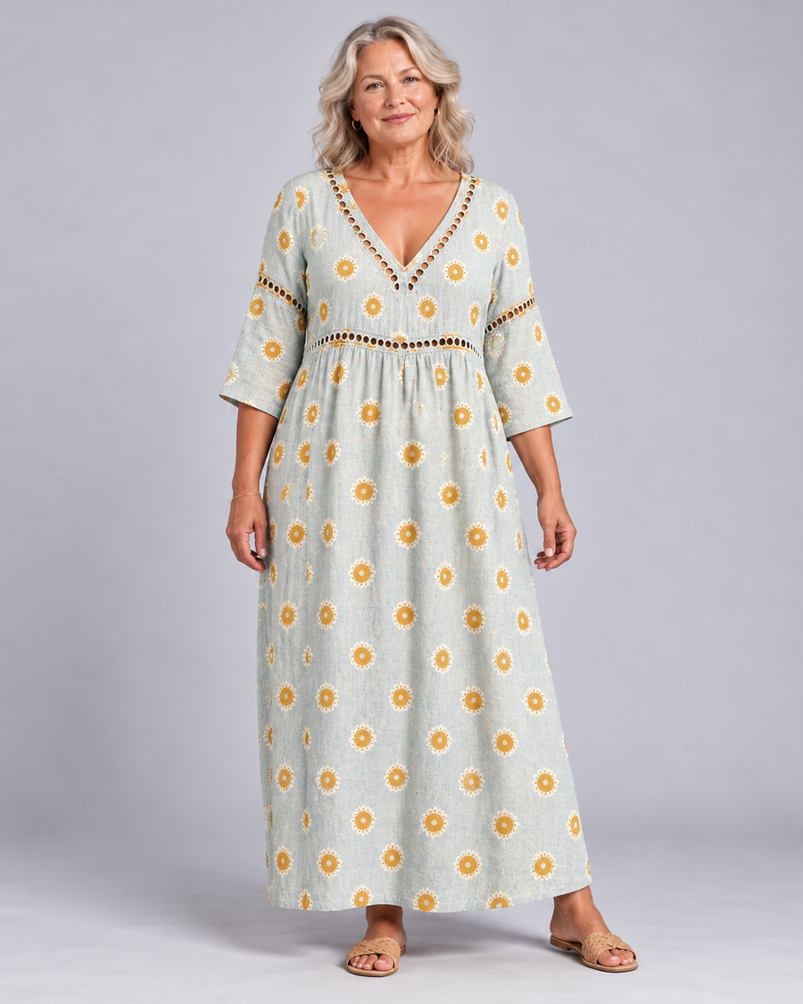 Xenia - Flowing Midi Dress